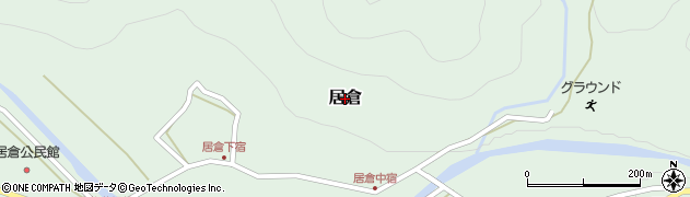 長野県川上村（南佐久郡）居倉周辺の地図