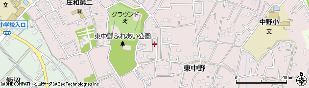 埼玉県春日部市東中野1440周辺の地図