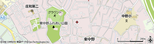 埼玉県春日部市東中野1433周辺の地図