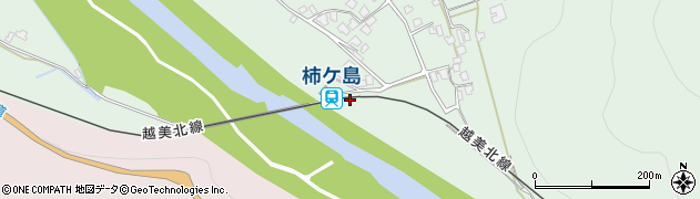 柿ケ島駅周辺の地図