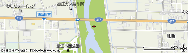 糺橋周辺の地図