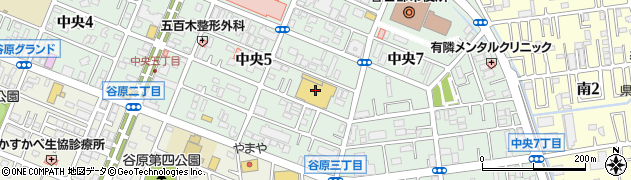 エコスＴＡＩＲＡＹＡ春日部中央店周辺の地図