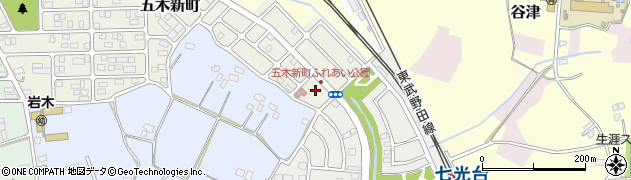 五木新町ふれあい公園周辺の地図