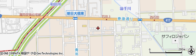 福井県鯖江市川去町3周辺の地図