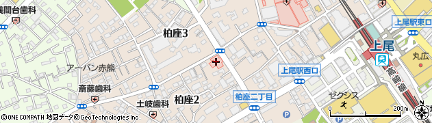 株式会社ニコニコ堂ヤマハ音楽教室　上尾西口センター周辺の地図