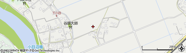 茨城県つくばみらい市下小目周辺の地図