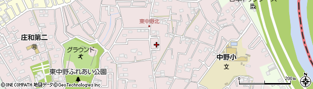 埼玉県春日部市東中野1505周辺の地図