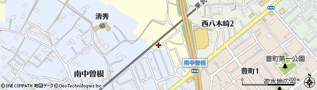 埼玉県春日部市新方袋643-28周辺の地図