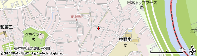 埼玉県春日部市東中野1493周辺の地図