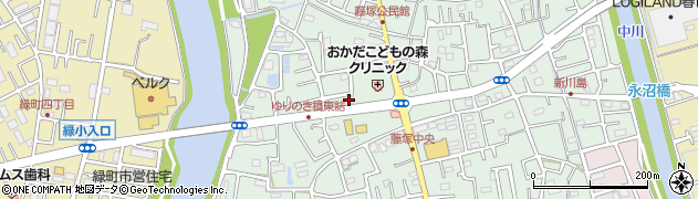 小峯医心堂ゆりのき鍼灸整骨院周辺の地図