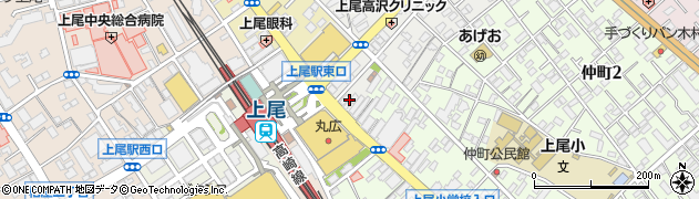ＮＯＶＡ　埼玉・上尾宮本校周辺の地図