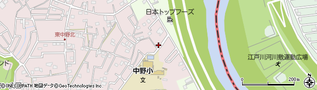 埼玉県春日部市東中野619周辺の地図