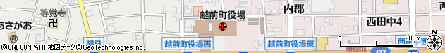 福井県丹生郡越前町周辺の地図