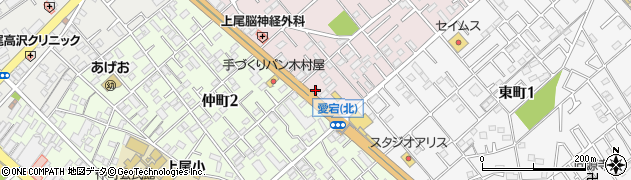 かつや 埼玉上尾店周辺の地図