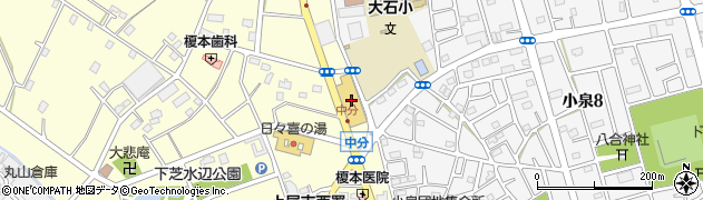 ケーヨーデイツー上尾店周辺の地図