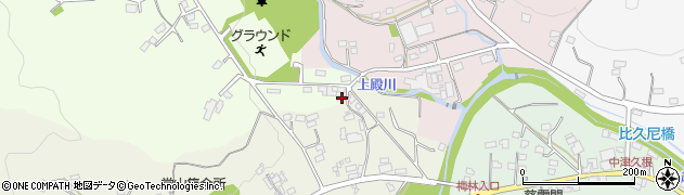 埼玉県入間郡越生町上谷1周辺の地図