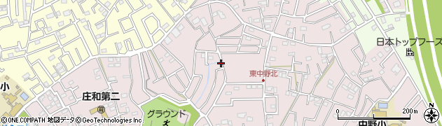 埼玉県春日部市東中野1378周辺の地図
