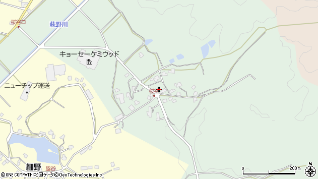 〒916-0213 福井県丹生郡越前町桜谷の地図