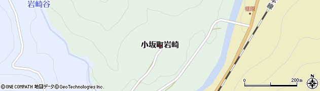 岐阜県下呂市小坂町岩崎周辺の地図