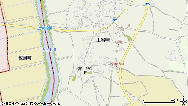 〒300-1274 茨城県つくば市上岩崎の地図