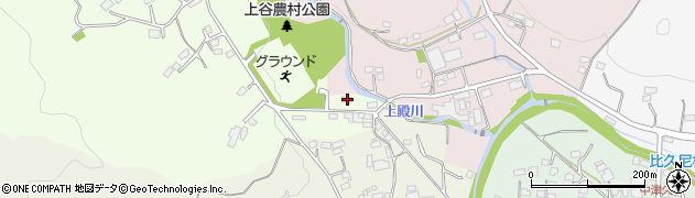 埼玉県入間郡越生町上谷6周辺の地図