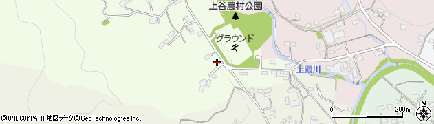 埼玉県入間郡越生町上谷33周辺の地図