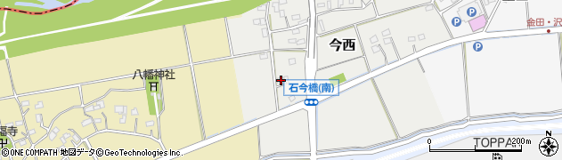 埼玉県坂戸市今西80周辺の地図