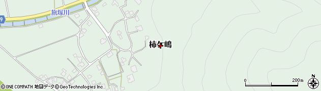 福井県大野市柿ケ嶋周辺の地図