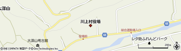 長野県川上村（南佐久郡）周辺の地図