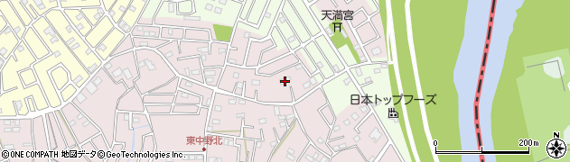埼玉県春日部市東中野1534周辺の地図