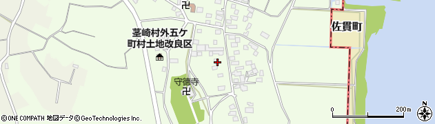 茨城県つくば市下岩崎1741周辺の地図