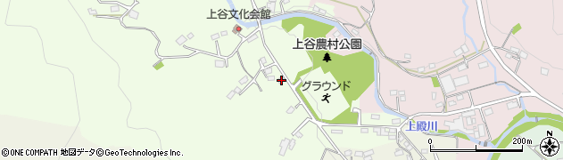 埼玉県入間郡越生町上谷68周辺の地図
