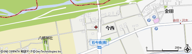 埼玉県坂戸市今西76周辺の地図