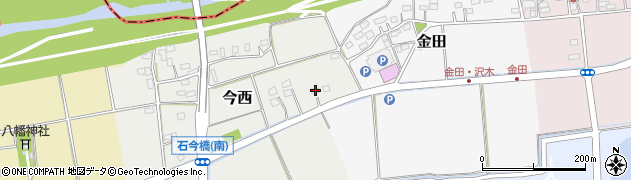 埼玉県坂戸市今西129周辺の地図