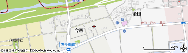 埼玉県坂戸市今西123周辺の地図