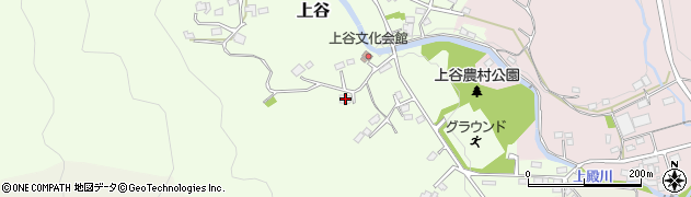 埼玉県入間郡越生町上谷146周辺の地図