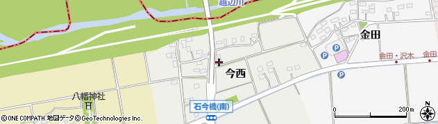 埼玉県坂戸市今西137周辺の地図