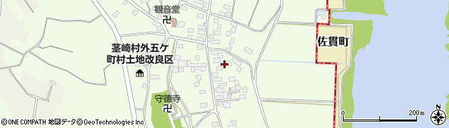 茨城県つくば市下岩崎1734周辺の地図