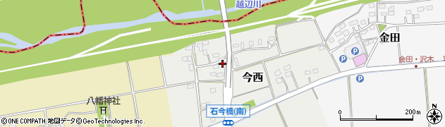 埼玉県坂戸市今西103周辺の地図