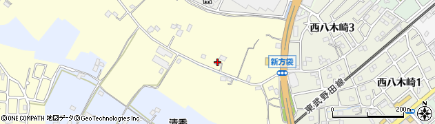 埼玉県春日部市新方袋514-1周辺の地図