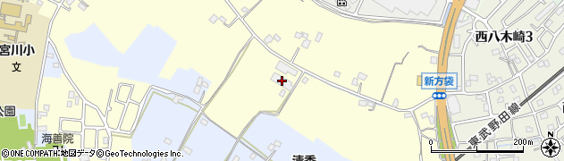 埼玉県春日部市新方袋396周辺の地図
