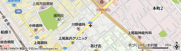 ピザーラ　上尾店周辺の地図
