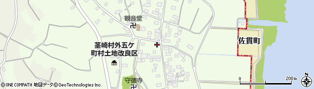 茨城県つくば市下岩崎1736周辺の地図