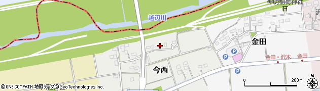 埼玉県坂戸市今西169周辺の地図