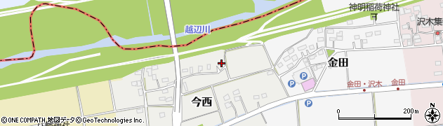埼玉県坂戸市今西171周辺の地図