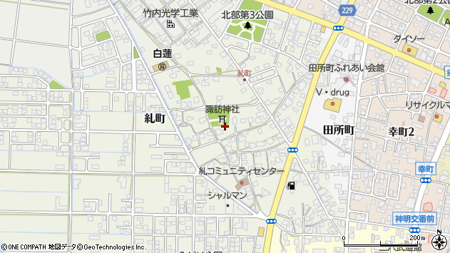 〒916-0004 福井県鯖江市糺町の地図