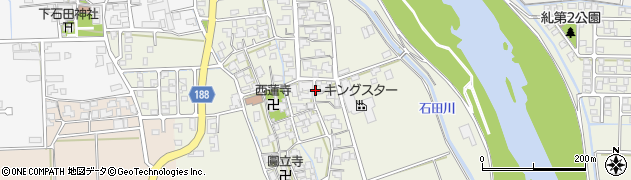 福井県鯖江市石田上町周辺の地図