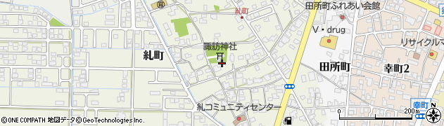 福井県鯖江市糺町周辺の地図