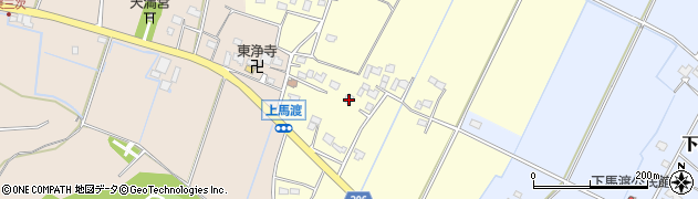 茨城県稲敷市上馬渡462周辺の地図