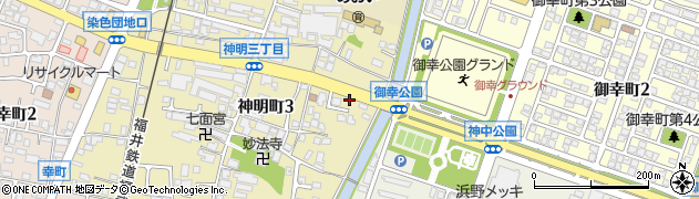 公認会計士増田仁視事務所周辺の地図